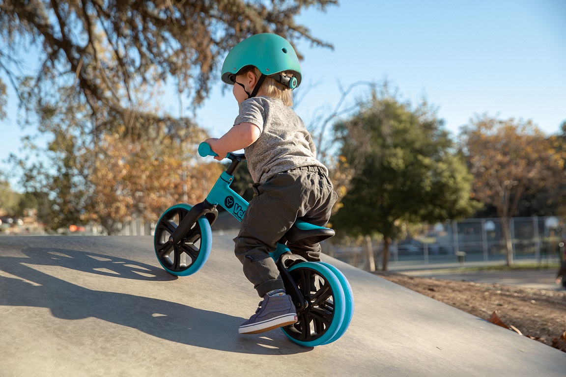 Беговел Yvolution Velo Junior, цвет – аква  